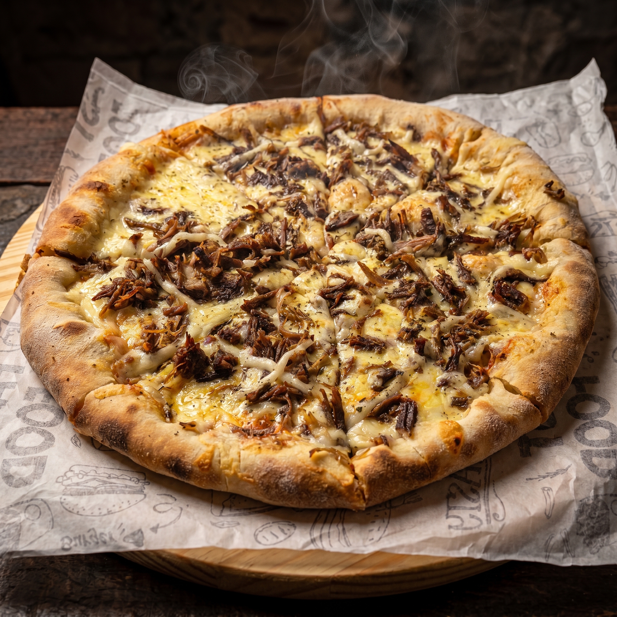 Pizza Costela com Catupiry